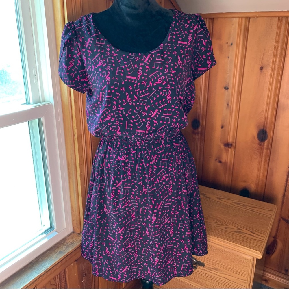 Music themed dress